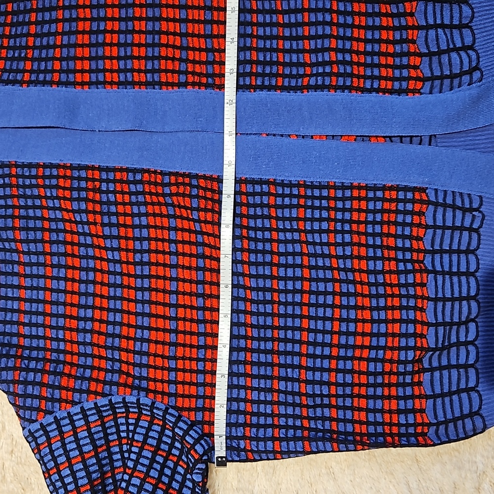 MISSONI SWEATER/CARDIGAN/JACKET BLUE/RED SIZE 44 - Picture 14 of 16